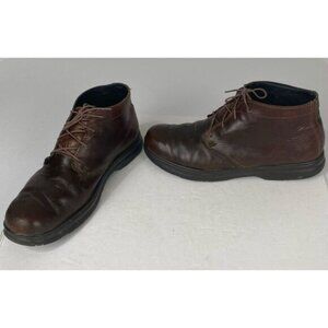 LL Bean TEK 2.5 Mens size 11.5 Waterproof Chukka Boots Brown Leather Ankle shoes